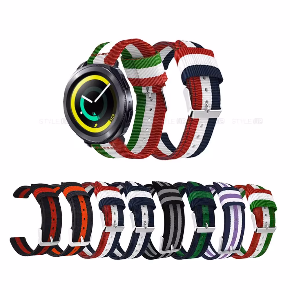 بند ساعت هوشمند سامسونگ Samsung Gear Sport مدل نایلونی