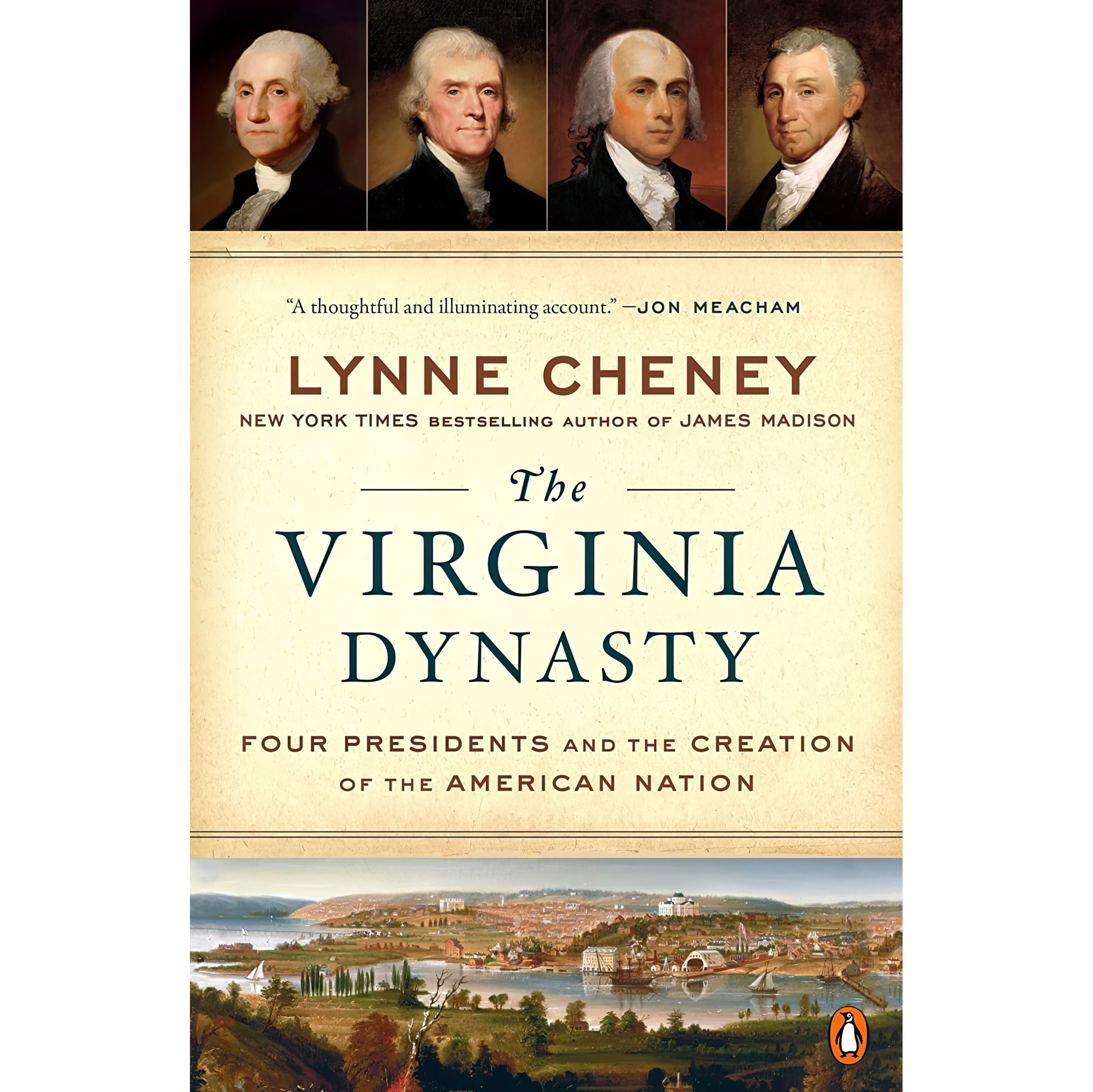 کتاب زبان اصلی The Virginia Dynasty اثر Lynne Cheney انتشارات Penguin Books