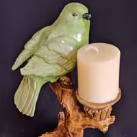 جاشمعی مرغ عشق وزن 377 گرم ارتفاع 18 سانت