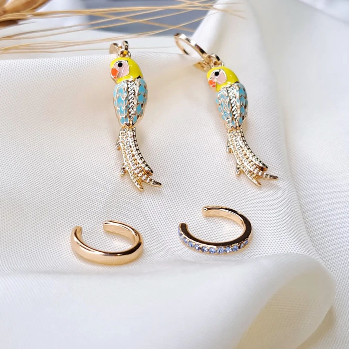 پک گوشواره طوطی