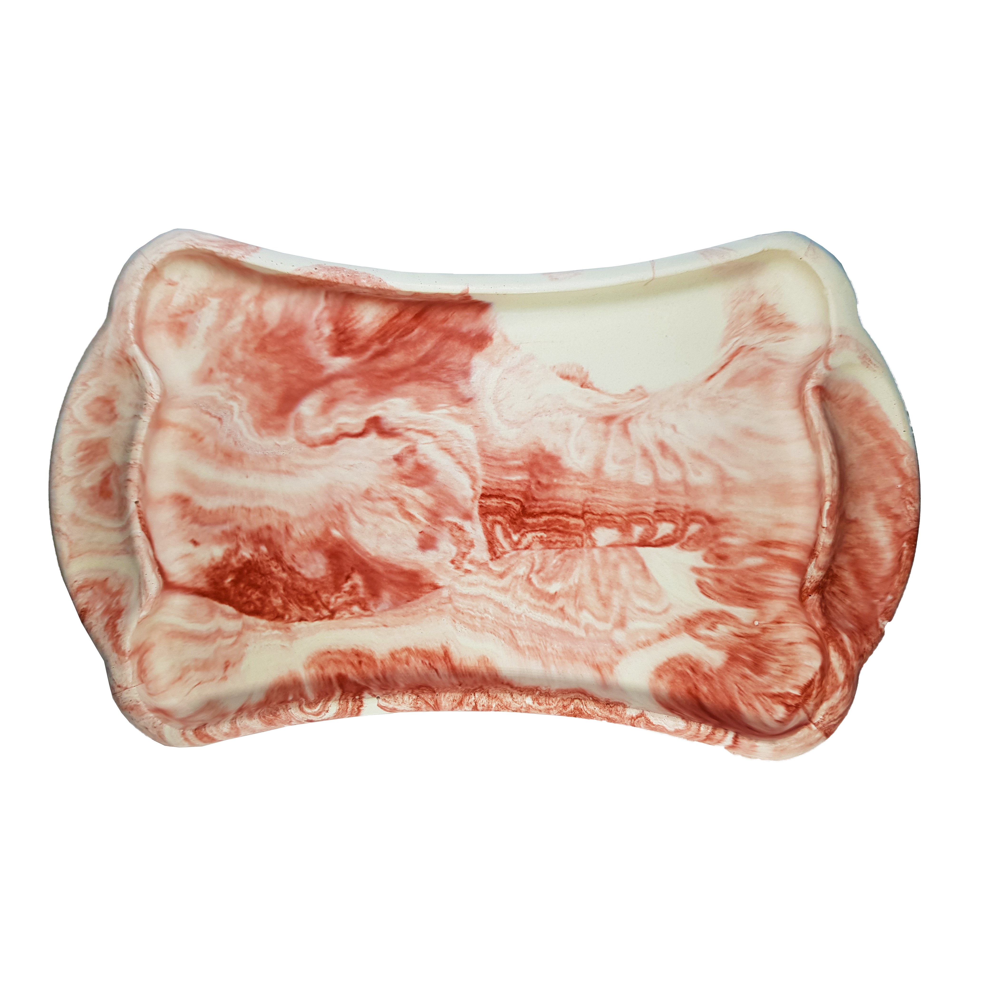 سینی پذیرایی  سایز متوسط رنگارنگ