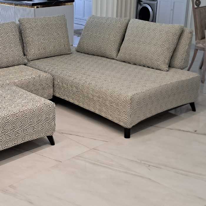 کاور مبل پارچه ای(مدل شانل) 7نفره با ضمانت 25 ماهه و ارسال  رایگان