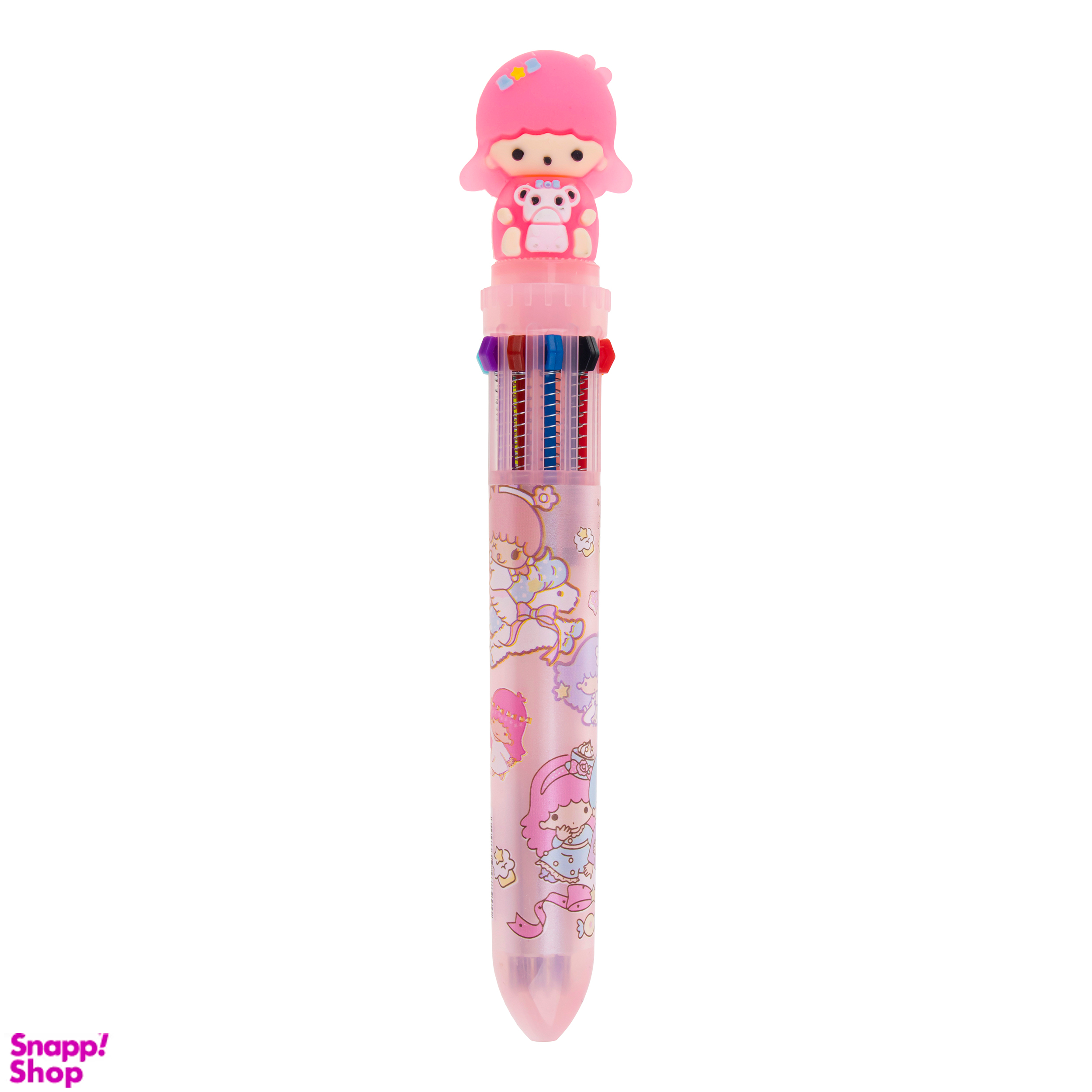 خودکار 10 رنگ مدل کرومی و دوستان کد 91