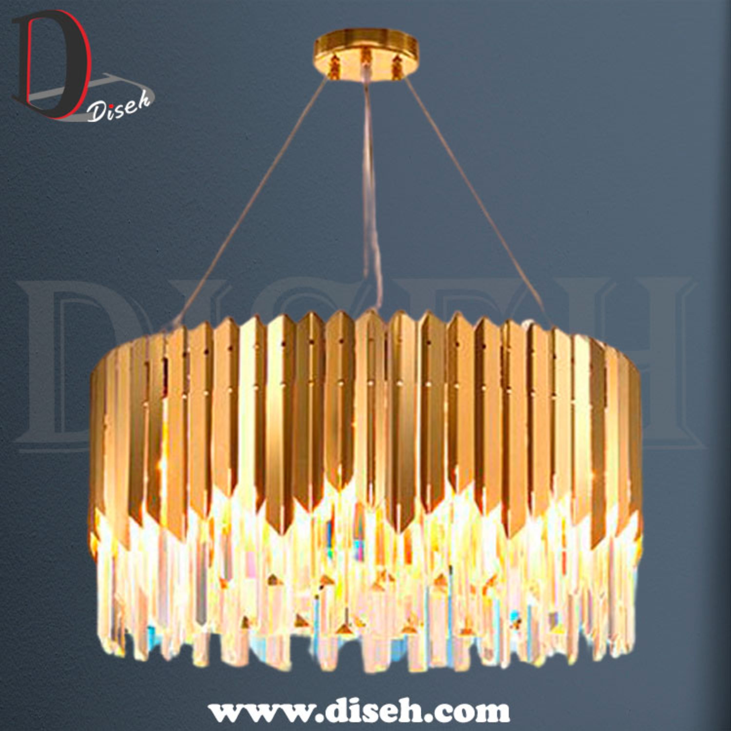 لوستر پذیرایی استیل جدید