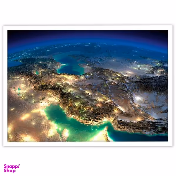 تابلو بکلیت طرح عکاسی فضایی ایران مدل W-11294