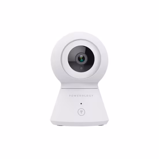 دوربین هوشمند نظارتی بی سیم 360 درجه پاورولوژی مدل Powerology Wi-Fi Smart Home Camera 360º PSHC360WH