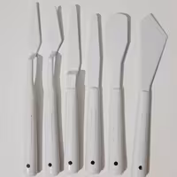 کاردک پلاستیکی 6عددی نقاشی