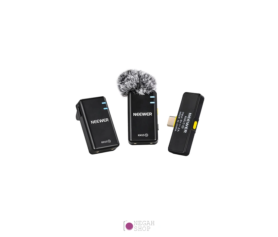 میکروفون بی سیم دو کاناله Neewer KM15 Type C