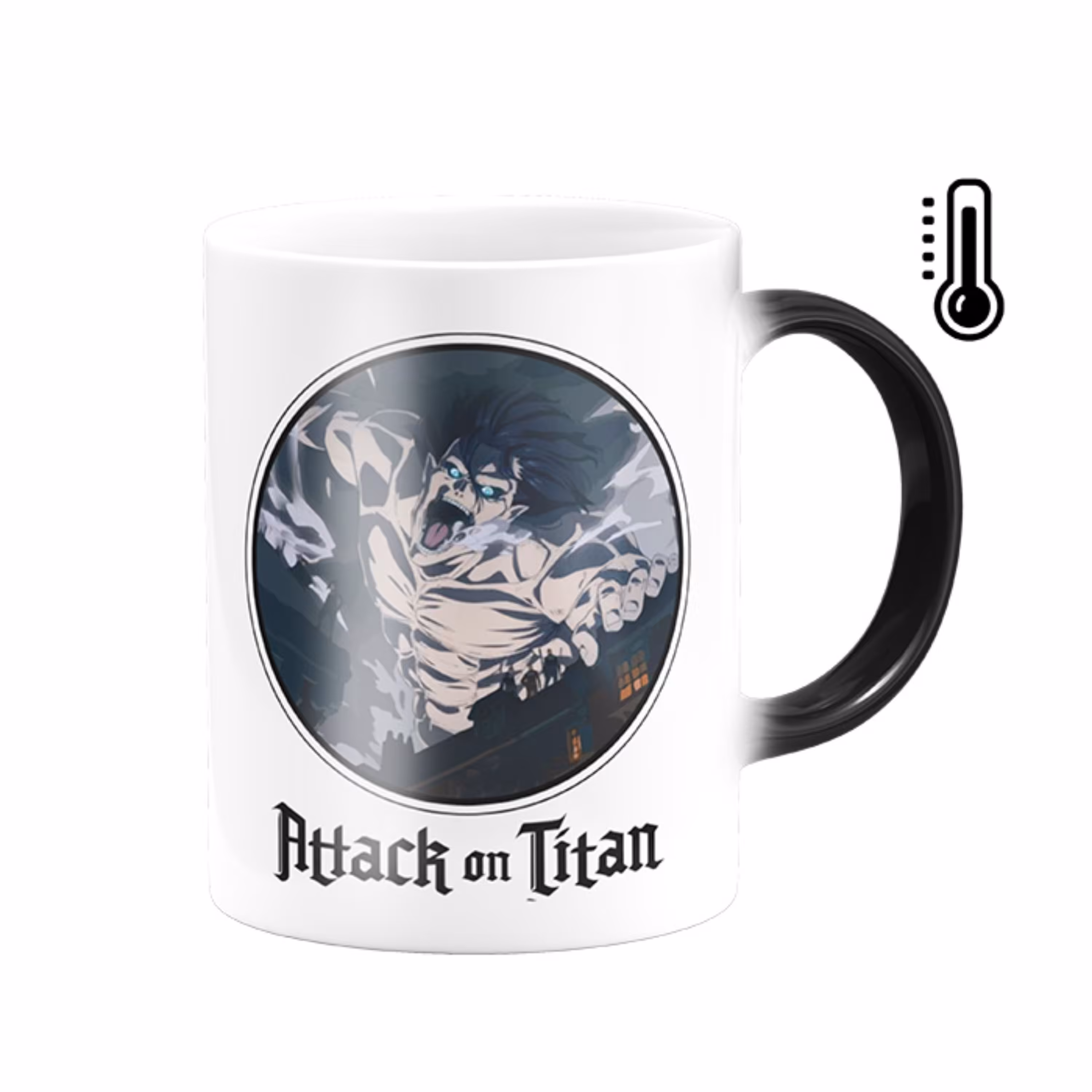 ماگ حراتی طرح انیمه اتک ان تایتان