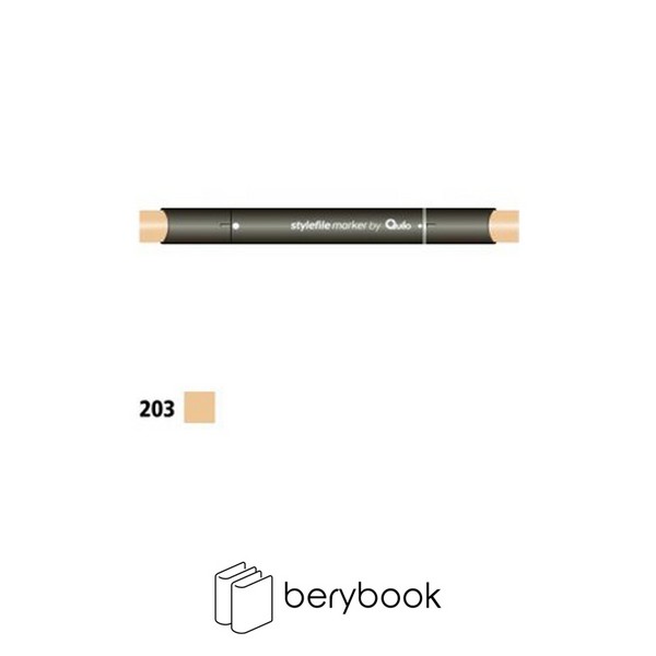 quilo / کوییلو / ماژیک راندو دو سر / کد 203