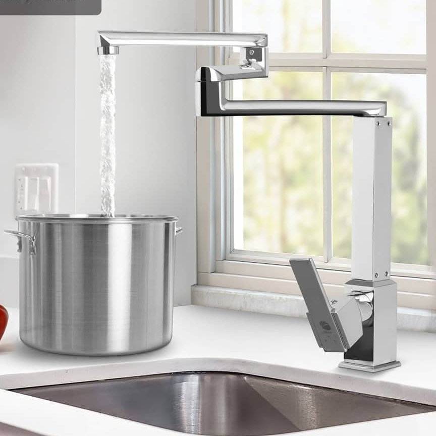 شیر قابلمه پر کن مدل سورنا رنگ کروم دارای 5 سال گارانتی ارسال به سراسر ایران