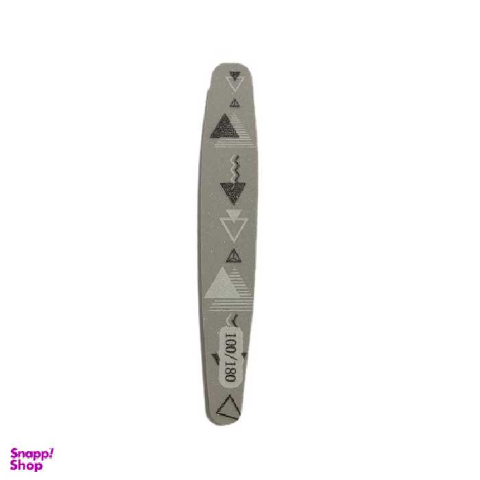 سوهان ناخن مدل سنباده ای کد 100/180 طرح بیضی