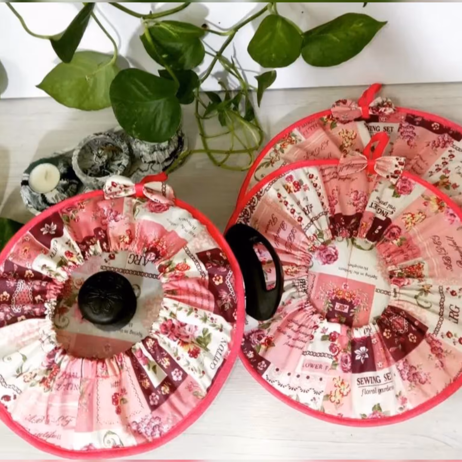 دمکنی کشدار رنگ صورتی