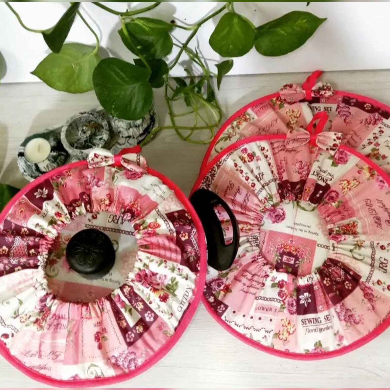 دمکنی کشدار رنگ صورتی