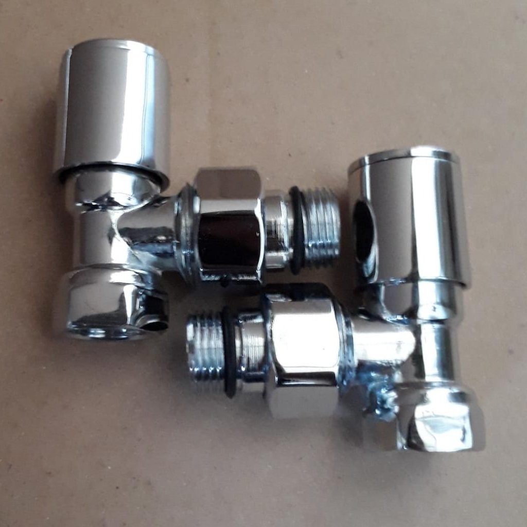 شیر رفت و برگشت حوله خشک کن رنگ کروم ارسال به سراسر ایران