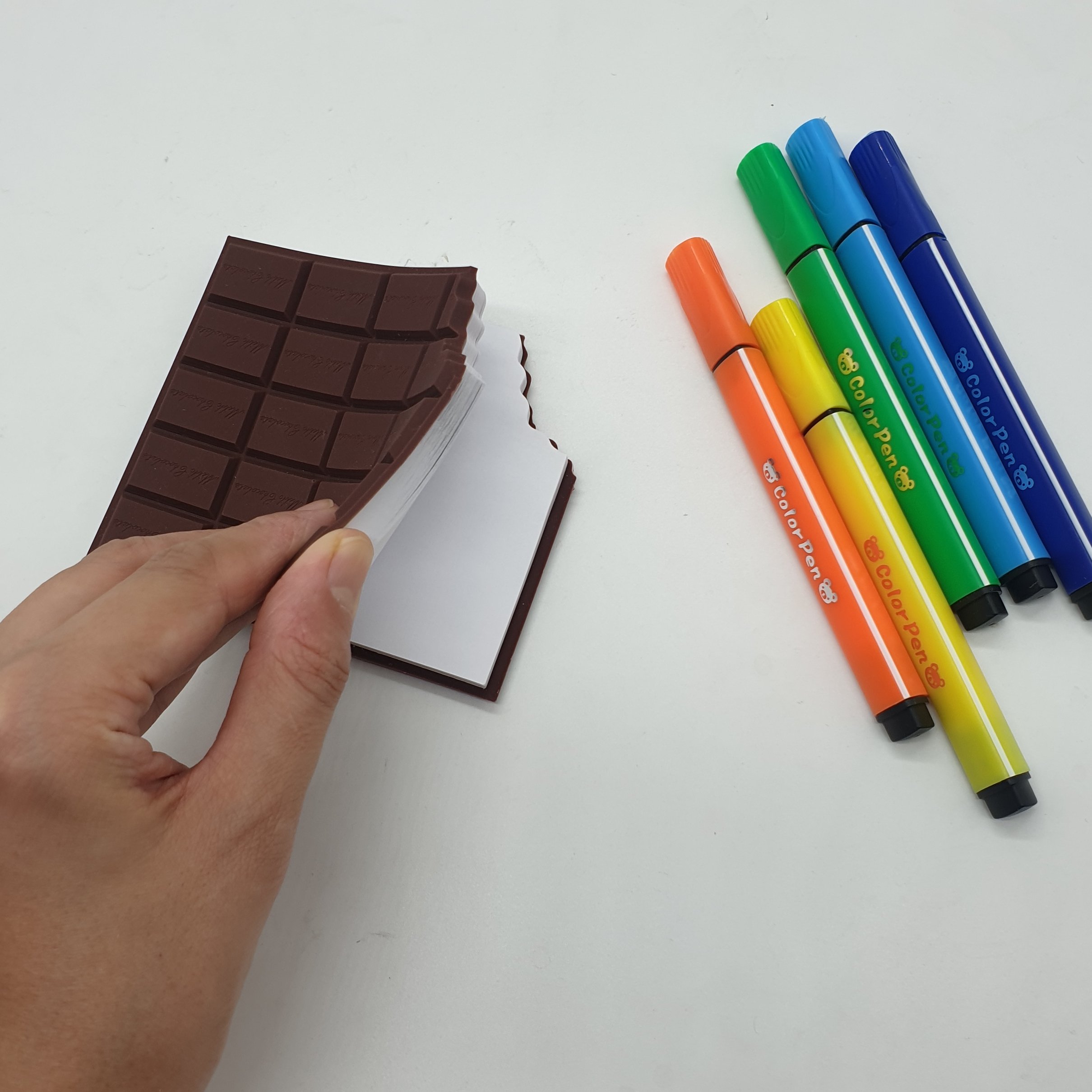 دفترچه یادداشت طرح شکلات
