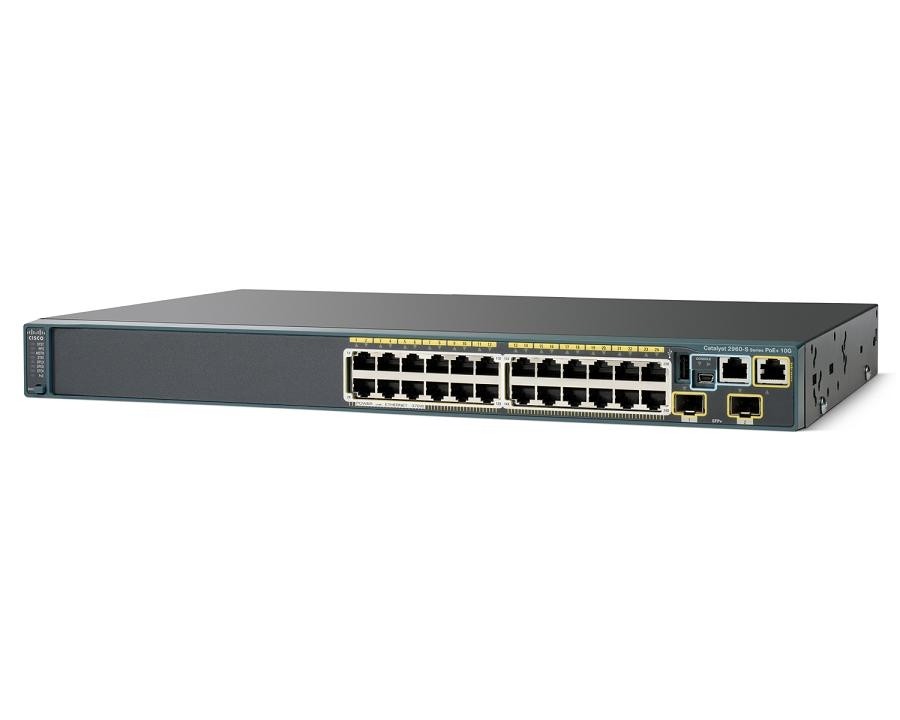 سوئیچ سیسکو 24 پورت مدل WS-C2960S-24PD-L