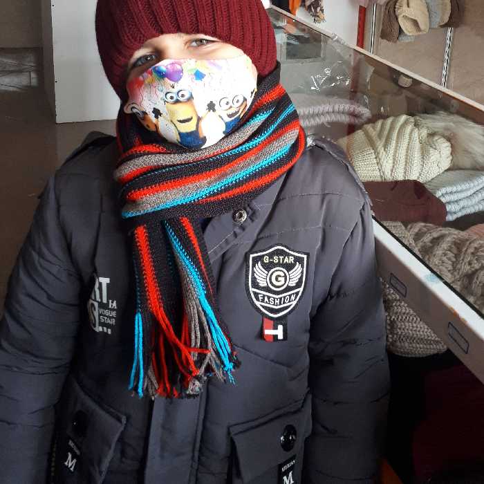 شالگردن راه راه