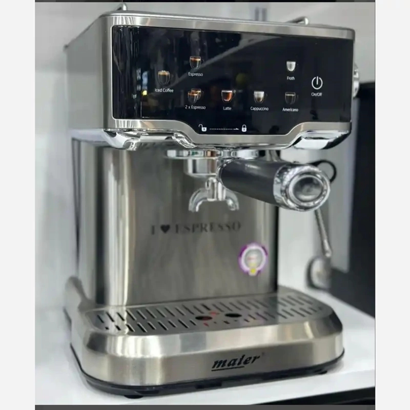 اسپرسو جدید نیمه حرفه ای مایر مدل 2400 لطفا قبل ازثبت روزانه موجودی وقیمت بگیرید