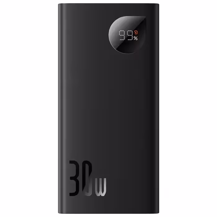 پاوربانک بیسوس 30W مدل Adaman2 Digital Display PPAD040101 با ظرفیت 10000 میلی آمپر ساعت