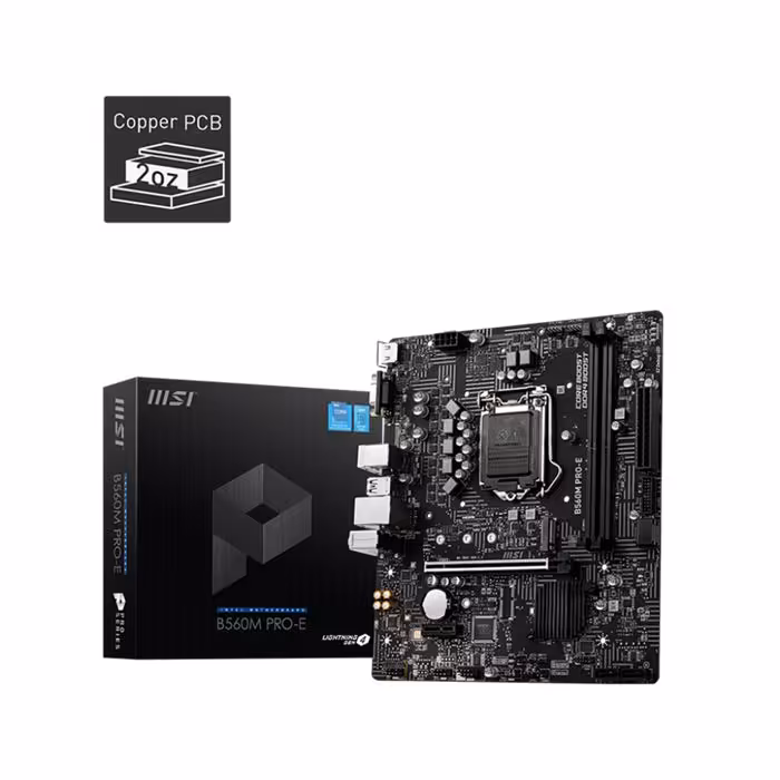 مادربرد ام اس آی مدل B560M PRO-E سوکت 1200