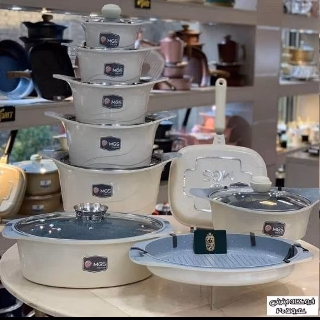 سرویس قابلمه 20 پارچه  MGS با کیفیت عالی و فوق العاده 