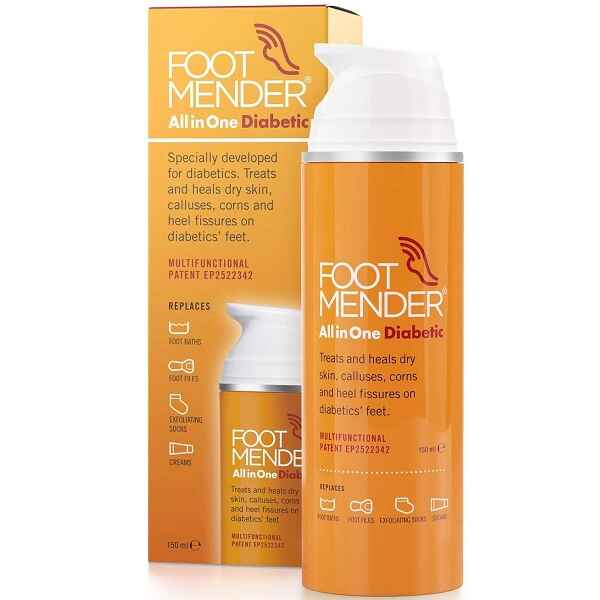 کرم ضد ترک و ترمیم بسیار قوی پا برند FOOT MENDER حجم 150 میل | ضد باکتری، ترک عمیق و زخم دیابتی