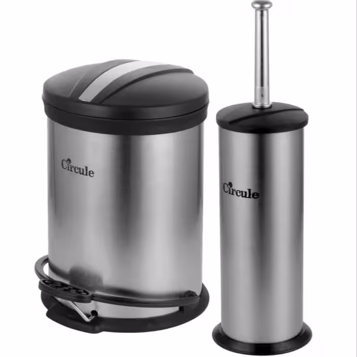 سطل و برس 3 لیتری درب پلیمری