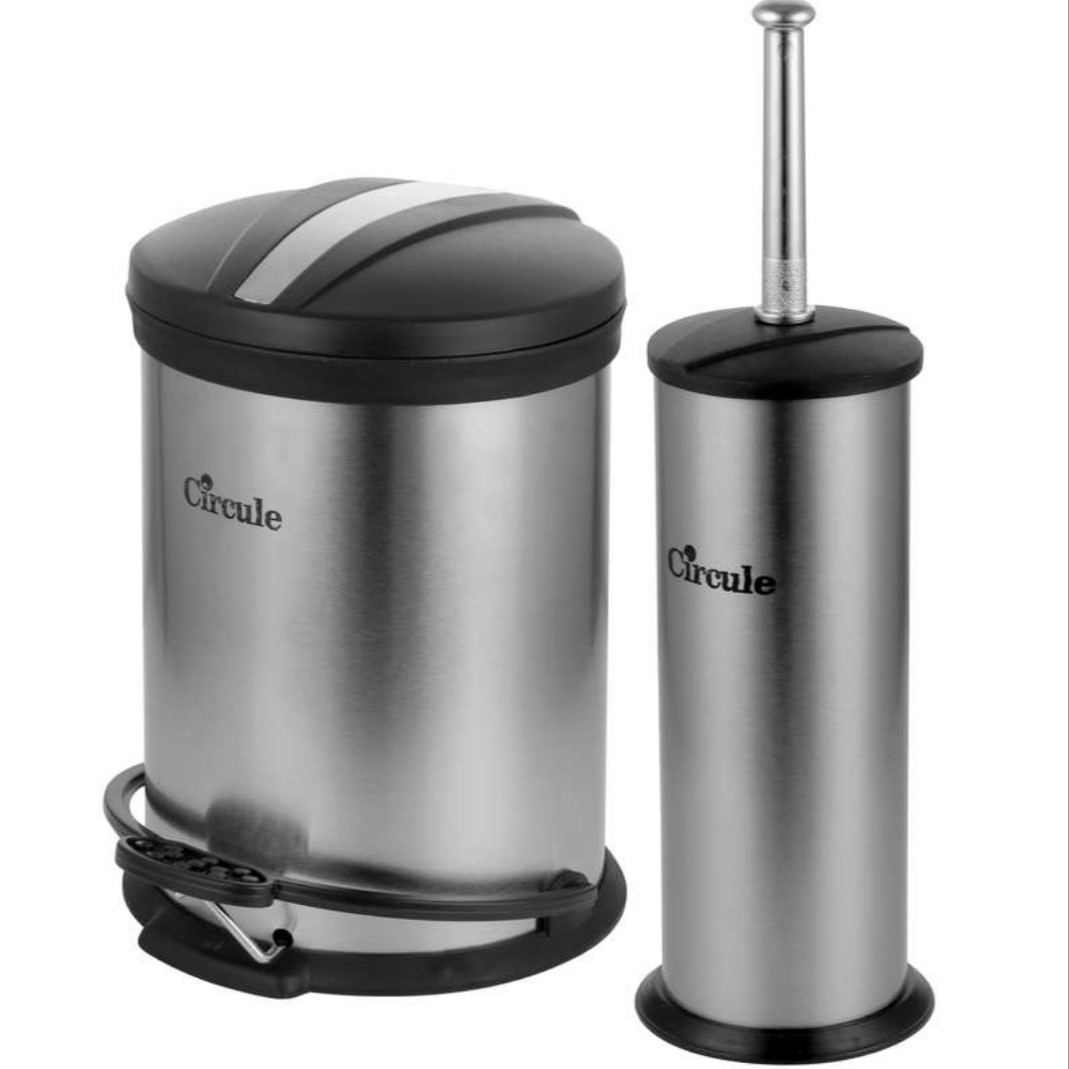 سطل و برس 3 لیتری درب پلیمری