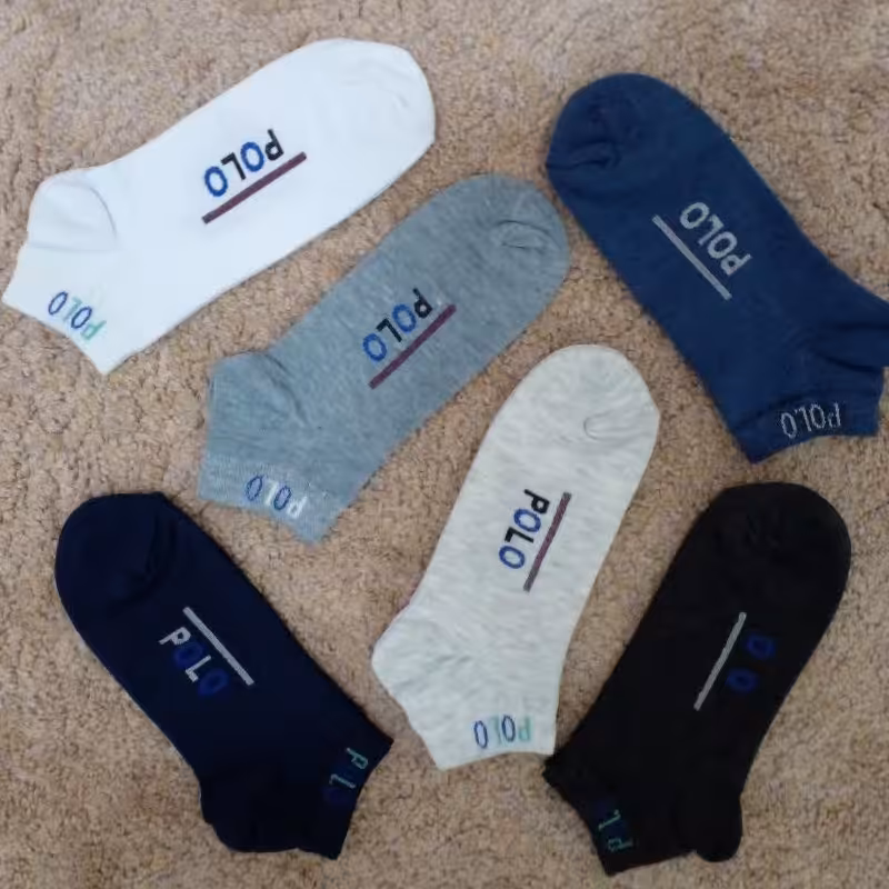 جوراب مچی مردانه و زنانه،در 6 رنگ و سایز 33 تا 43،جنس نخی،فروش فقط به صورت جین 12 عددی