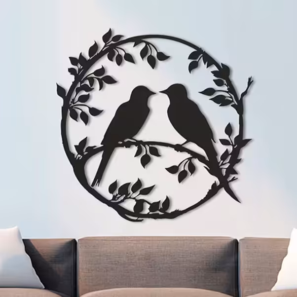 استیکر مدل چوبی طرح پرنده کد T69