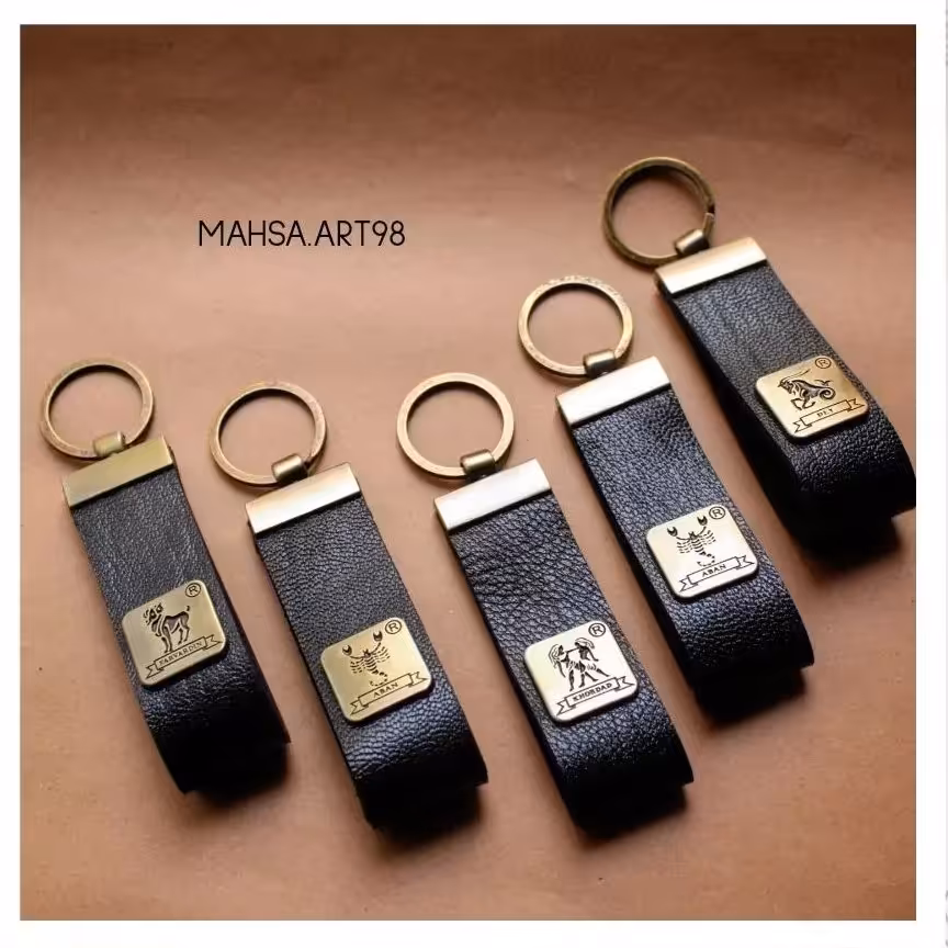 جاکلیدی چرم ماه تولد