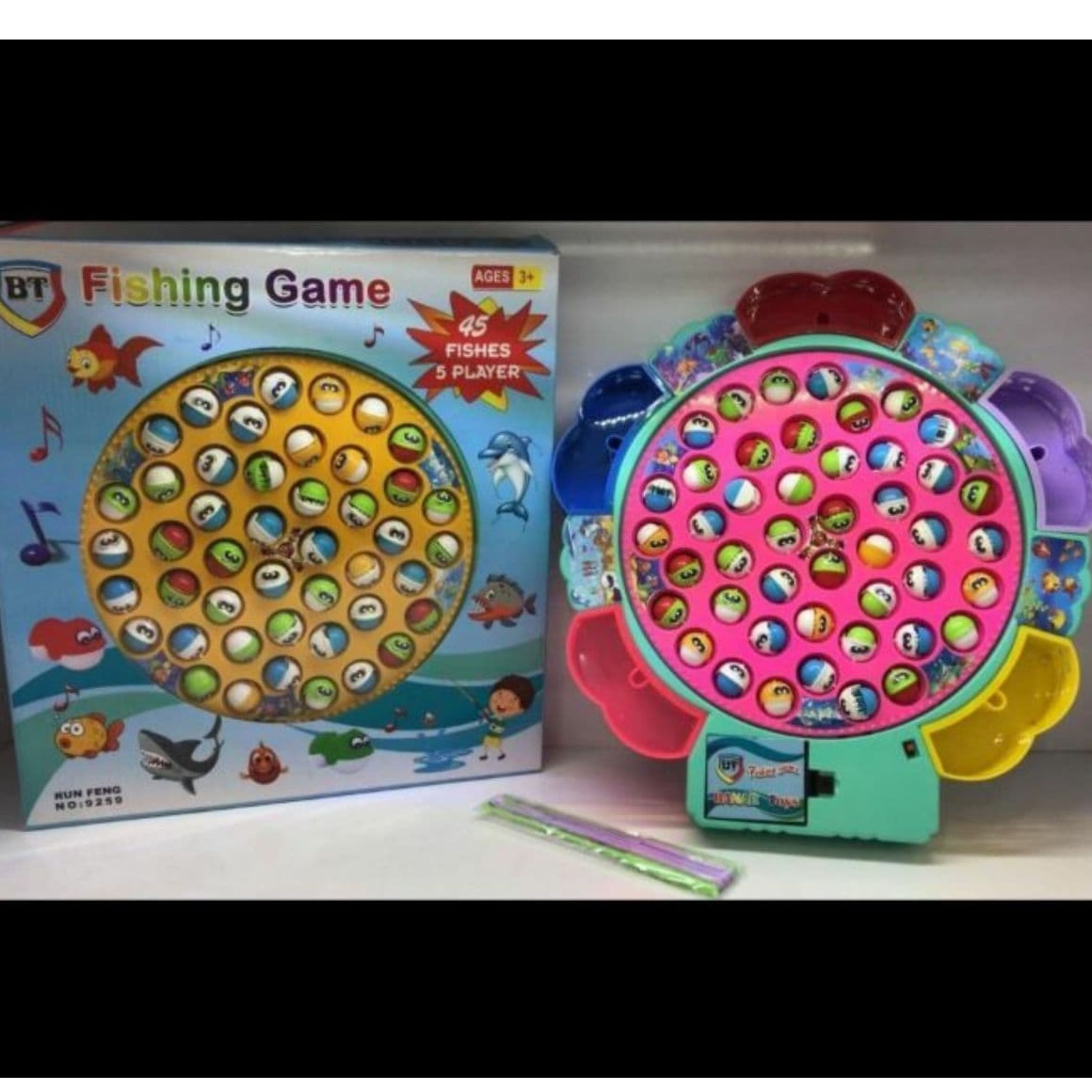 خرید اسباب بازی ماهی گیری بزرگ 45 عددی به قیمت مناسب کارخانه و عمده