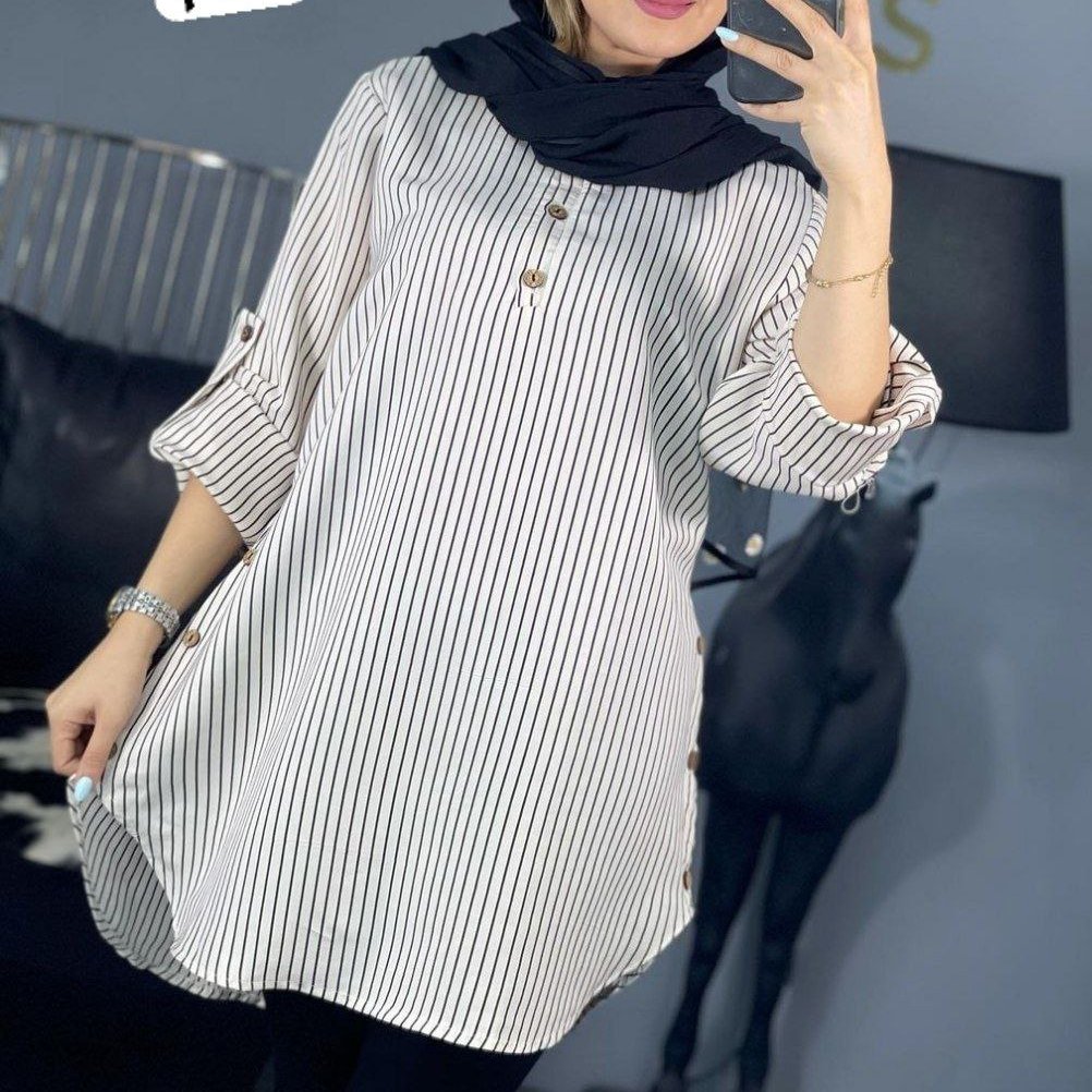 مانتو نخی کجراه با تخفیف ویژه🔥