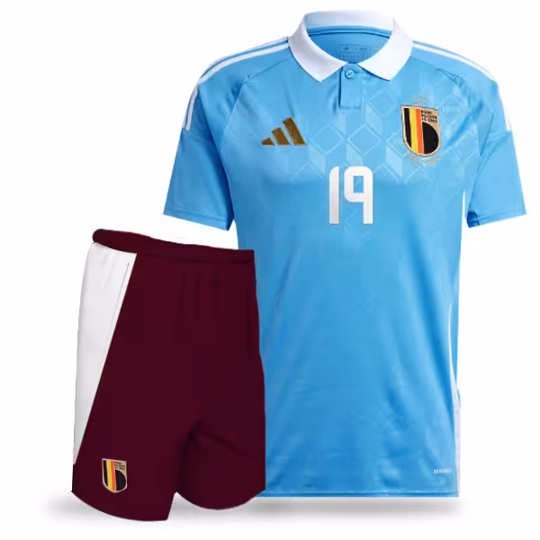 پیراهن و شورت دوم بلژیک 2024/2025