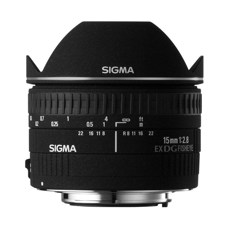 لنز سیگما Sigma 15mm f/2.8 EX DG Diagonal Fisheye Lens Canon