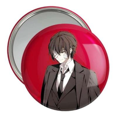 آینه جیبی خندالو مدل دازای اوسامو انیمه سگ های ولگرد بانگو کد 10139