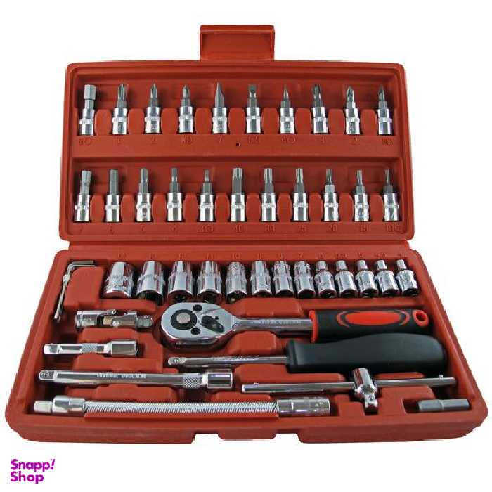 مجموعه 46 عددی آچار بکس مدل SH 1665