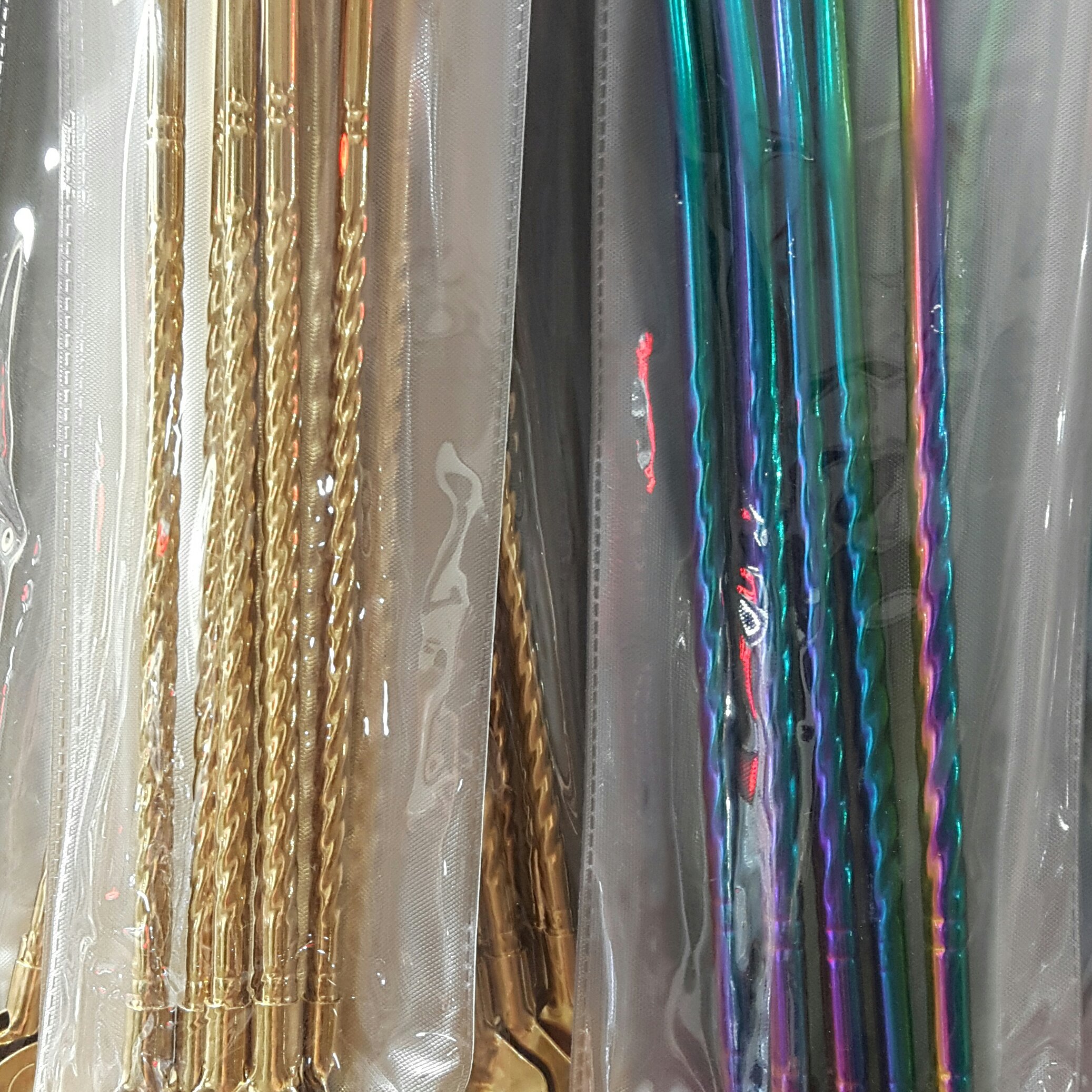 نی قاشق دار استیل