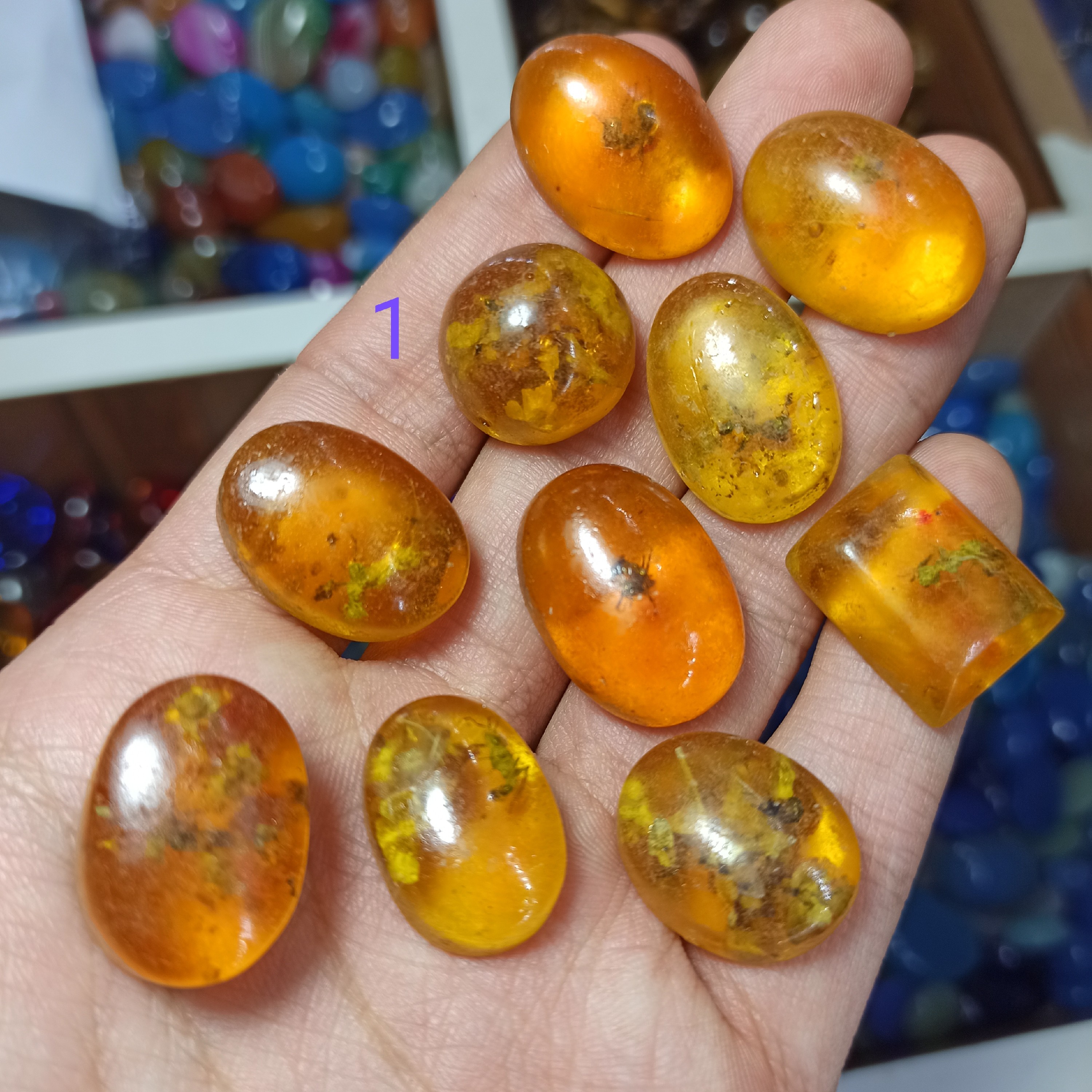 کهربا گیاهی a