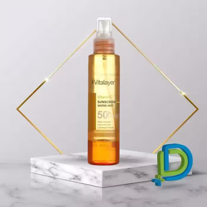 اسپری ضد آفتاب Sunscreen Water ویتامین C SPF 50 ویتالیر 150 میلی لیتر