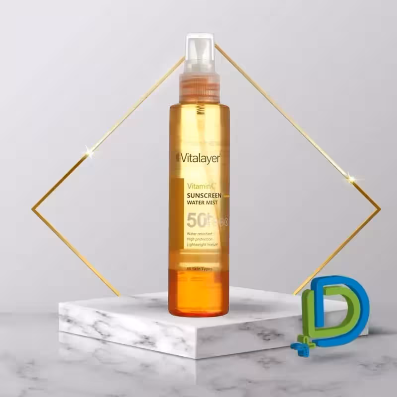 اسپری ضد آفتاب Sunscreen Water ویتامین C SPF 50 ویتالیر 150 میلی لیتر