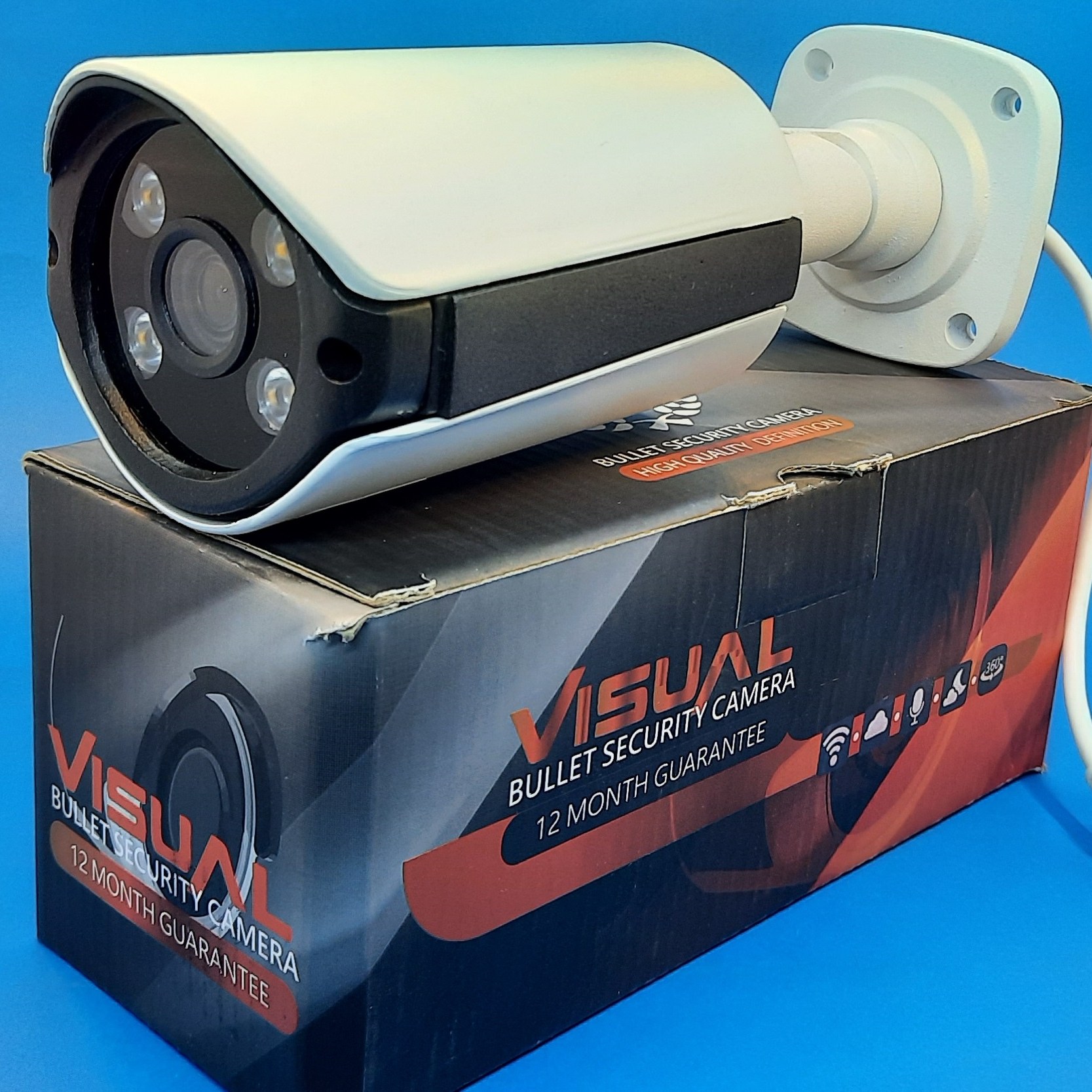 دوربین مدار بسته دید در شب رنگی مدل B736 کیفیت عالی وارم لایت