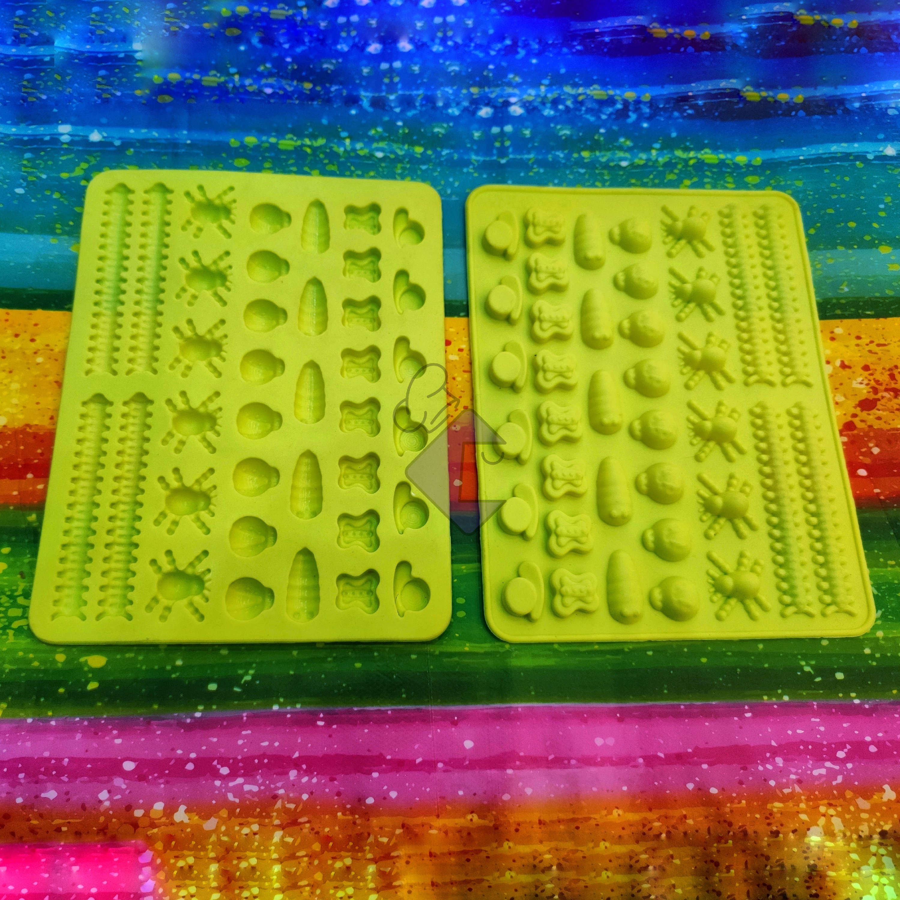 قالب شکلات و پاستیل سیلیکونی مدل حشرات