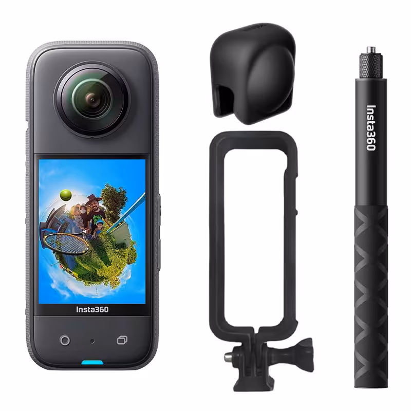 دوربین فیلم برداری ورزشی اینستا 360 مدل insta360 x3 به همراه لوازم جانبی - کالاوما