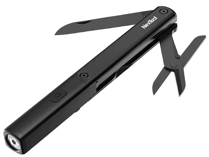 چراغ قوه سه کاره ضدآب شیائومی Multitool Xiaomi Nextool N1 flashlight-scissors-knife