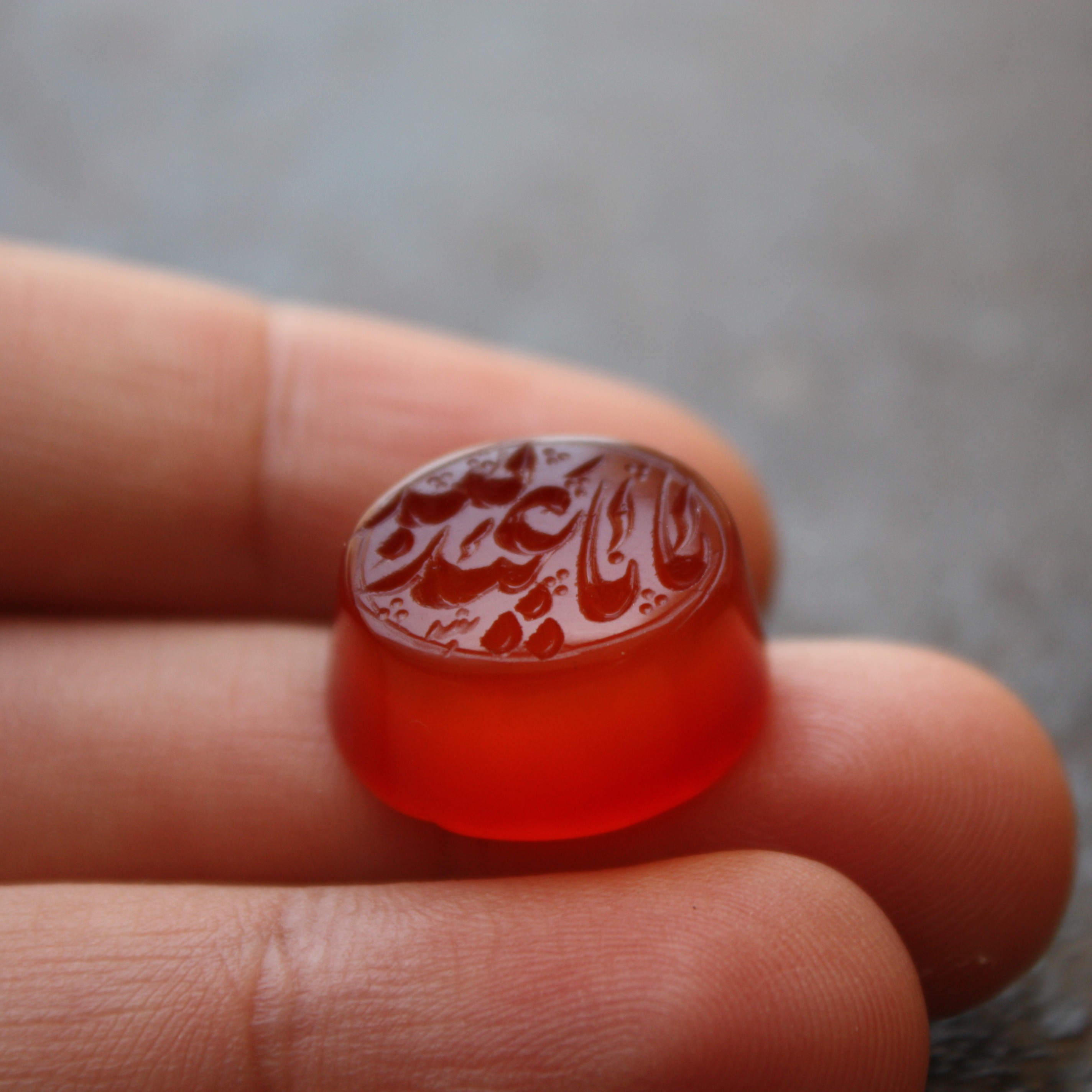 عقیق خطی خراسان کار دست نگین اصل و معدنی فوق العاده با کیفیت کد 362