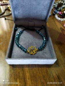 دستبندکریستال شفاف