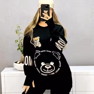 بلوز فینگردار نخ پنبه دورو موچینو نگینی