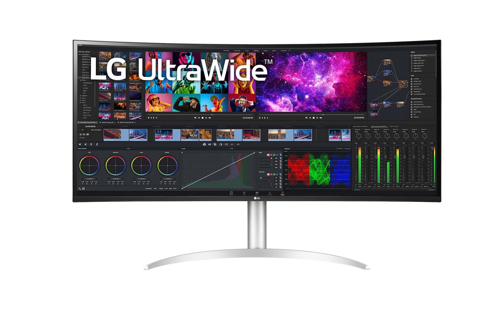 مانیتور ال جی 40 اینچ LG 40WP95C-W